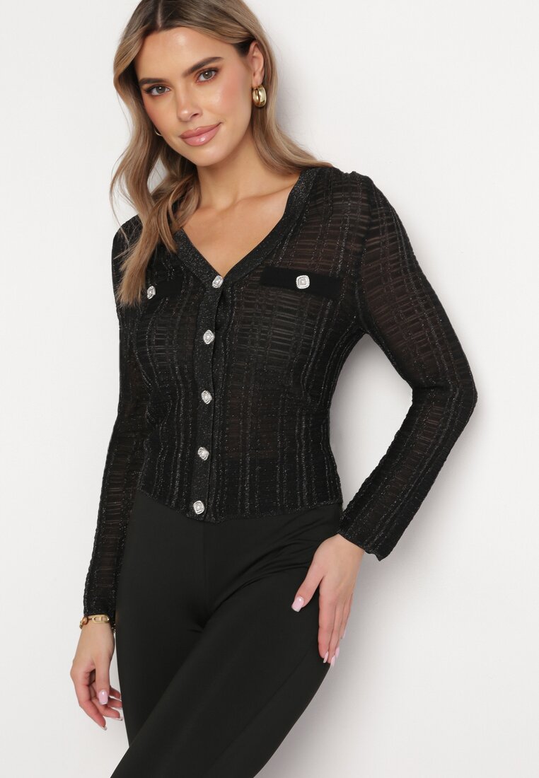 Cardigan Negru