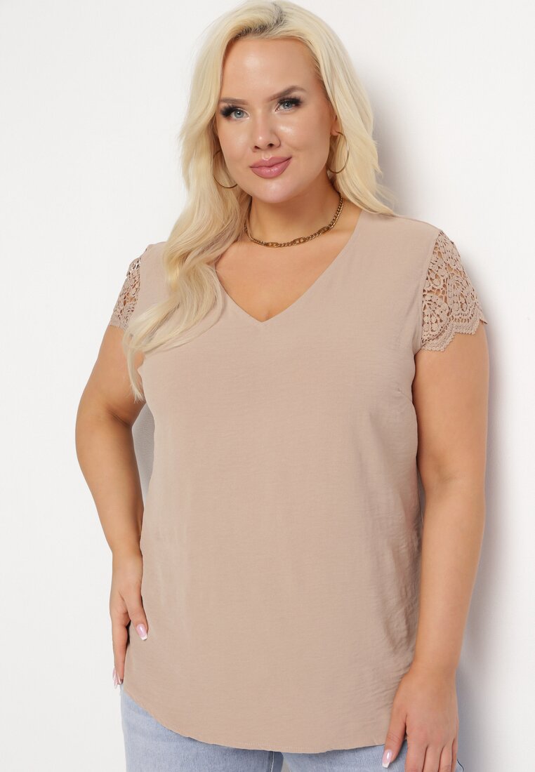Bluză Bej