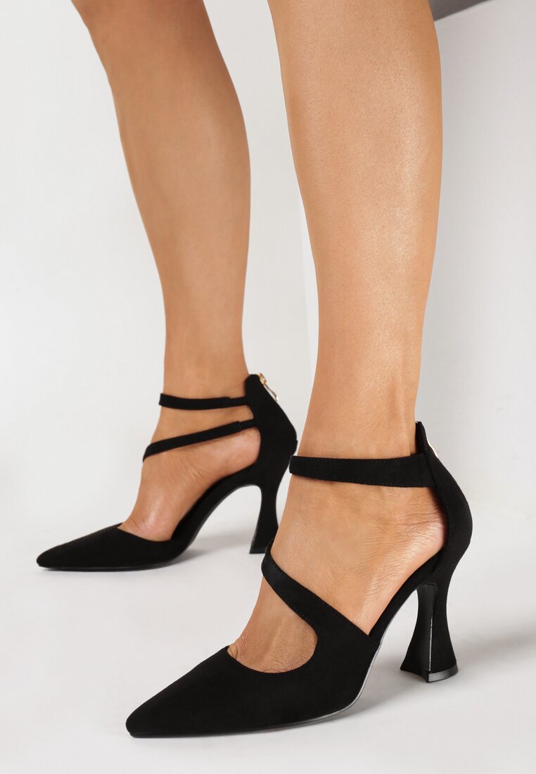Pantofi cu toc Negri