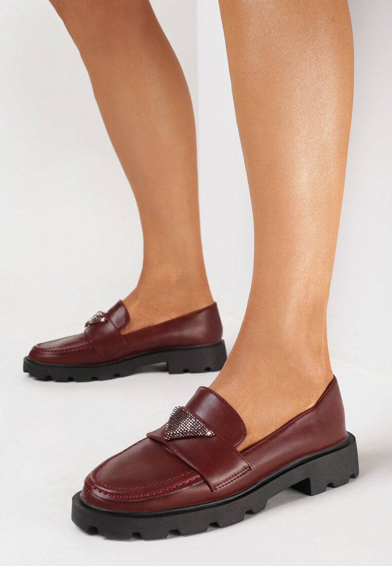 Mocasini Bordo