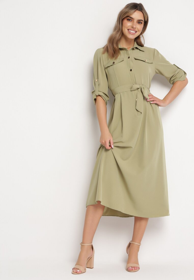 Rochie Verde deschis
