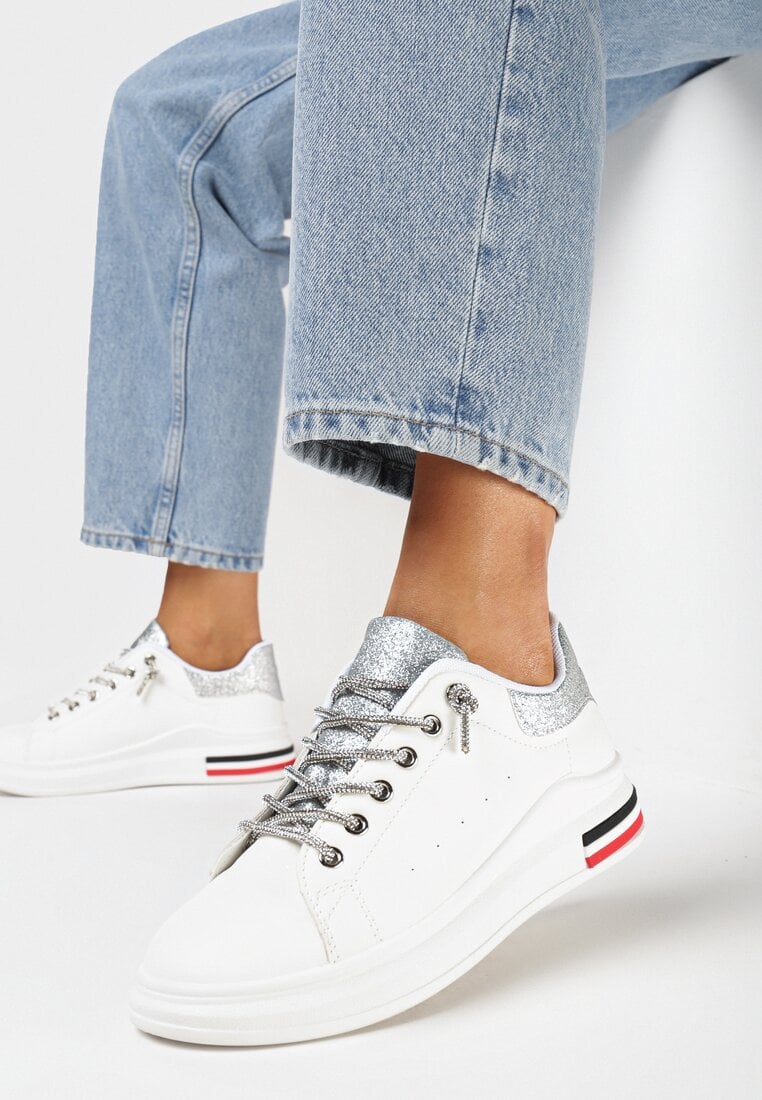 Sneakers Argintii