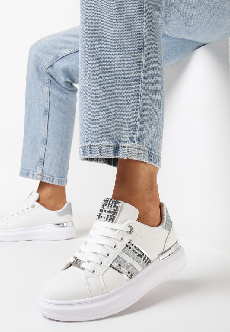 Sneakers Argintii