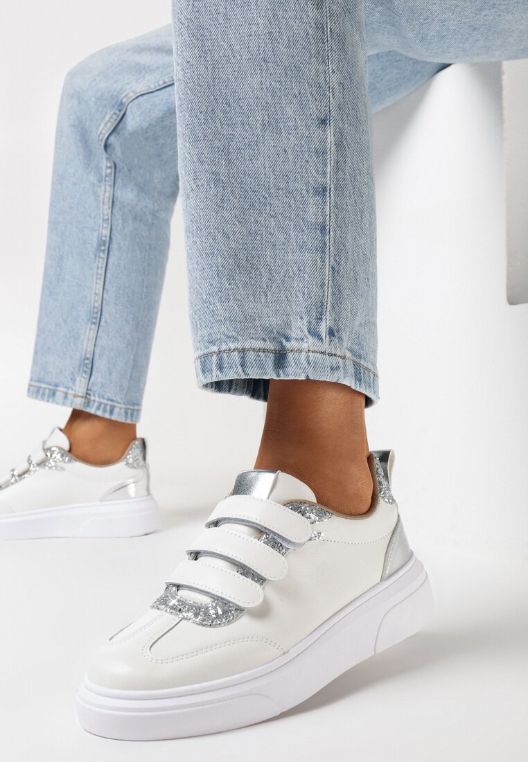 Sneakers Argintii