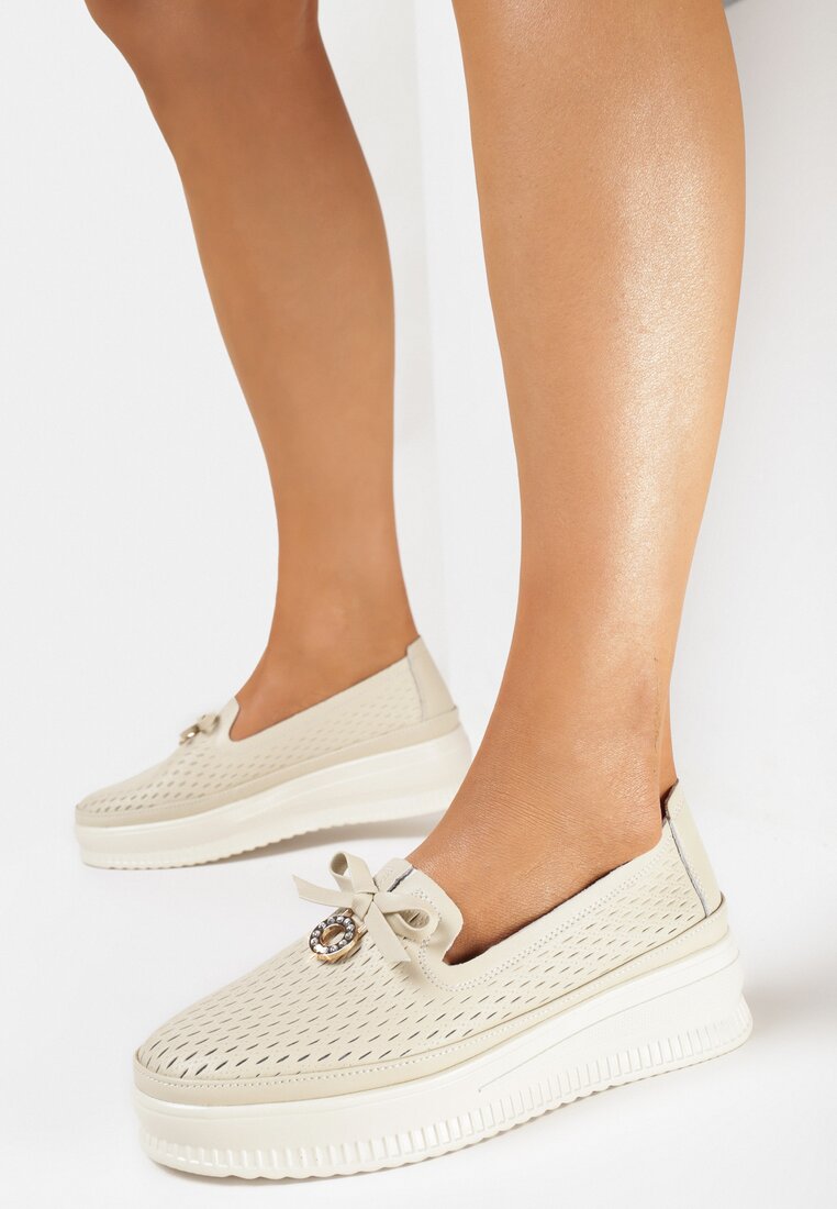 Pantofi casual Bej
