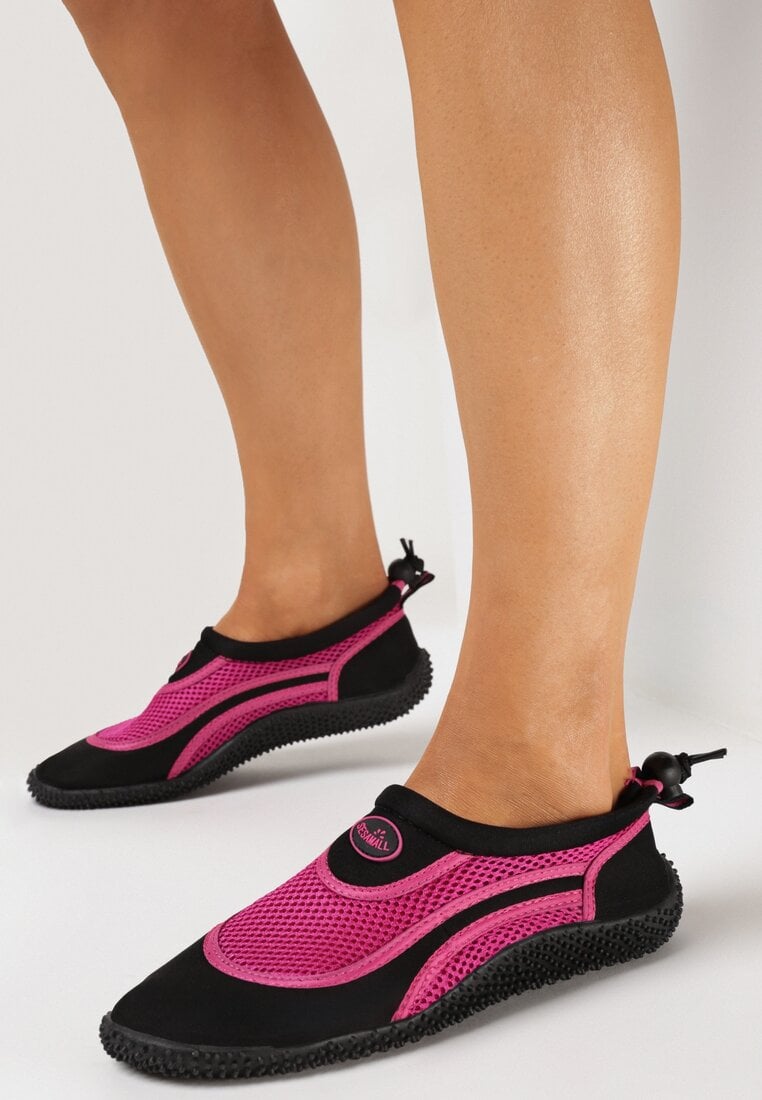 Pantofi sport Negru cu fucsia