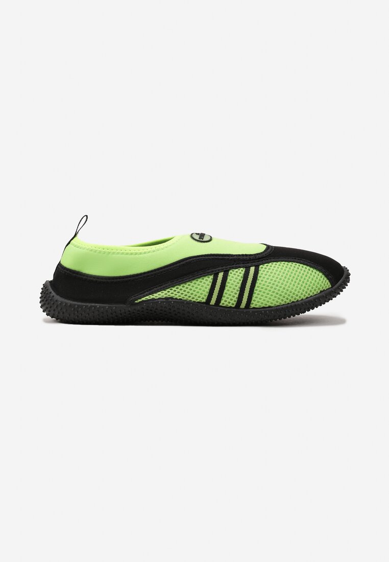 Pantofi sport Negru cu verde