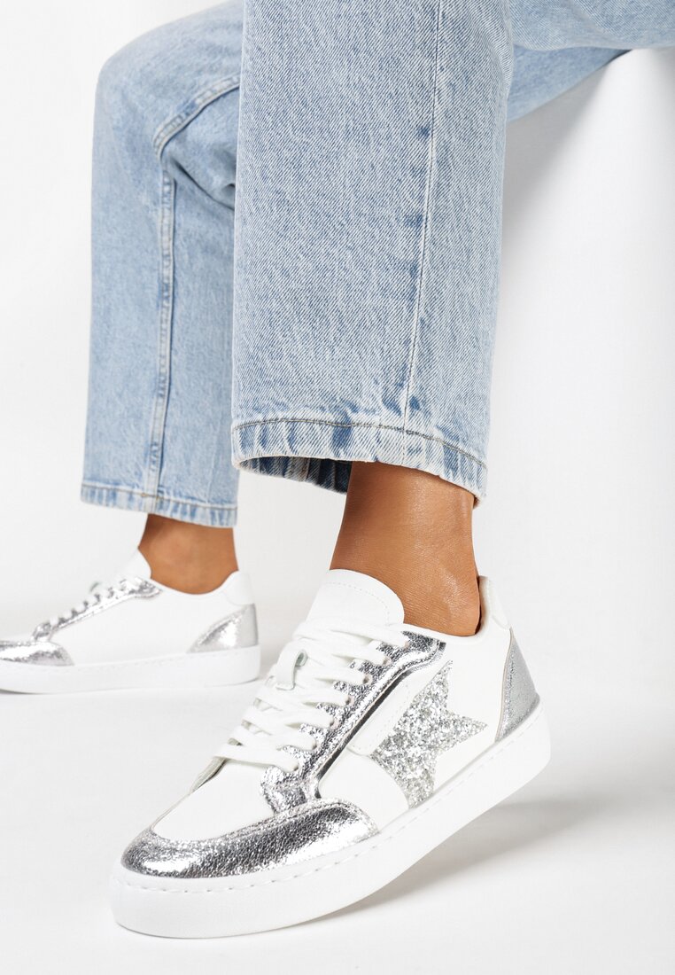 Sneakers Argintii
