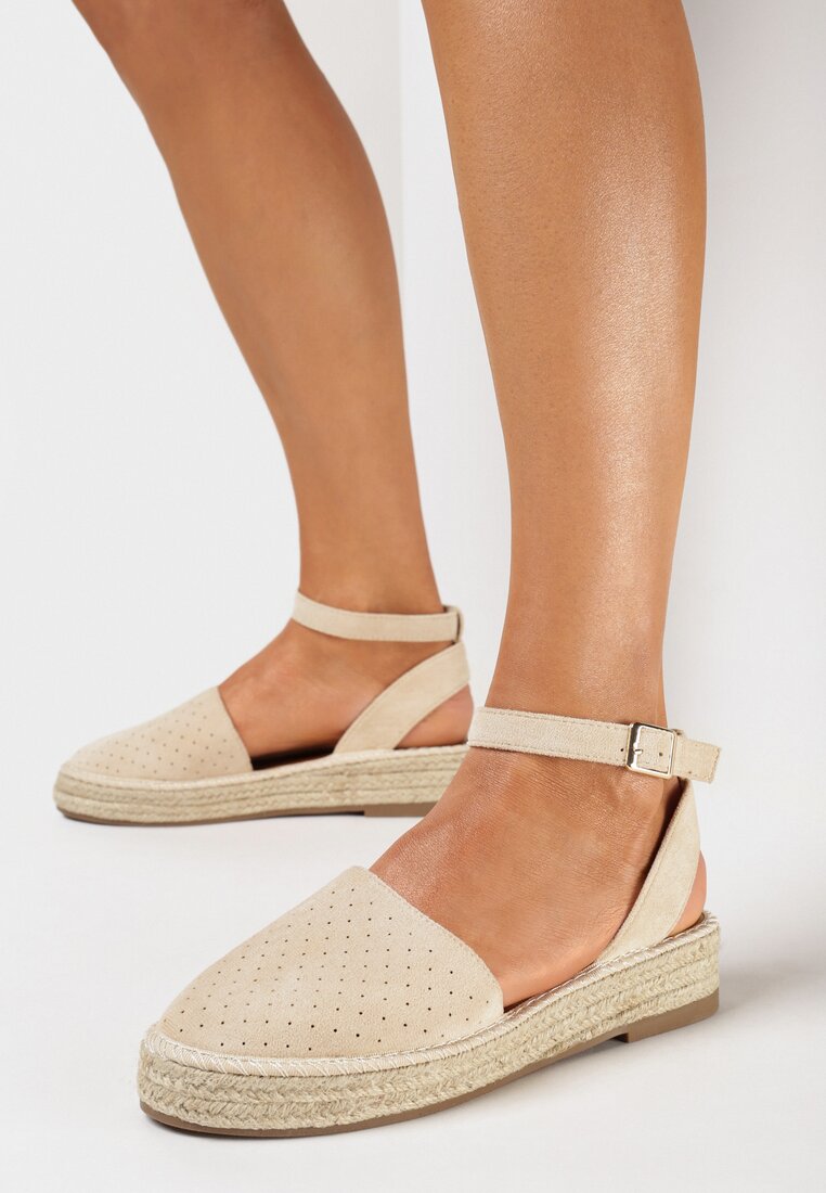Espadrile Bej