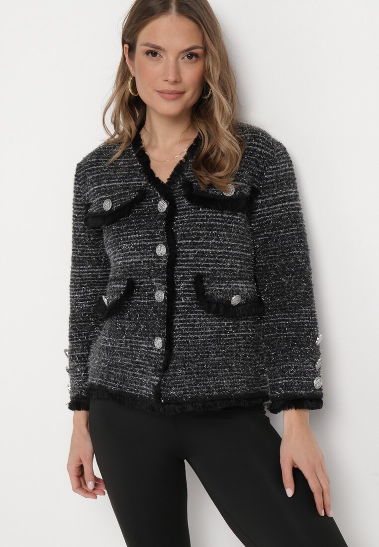 Cardigan Negru