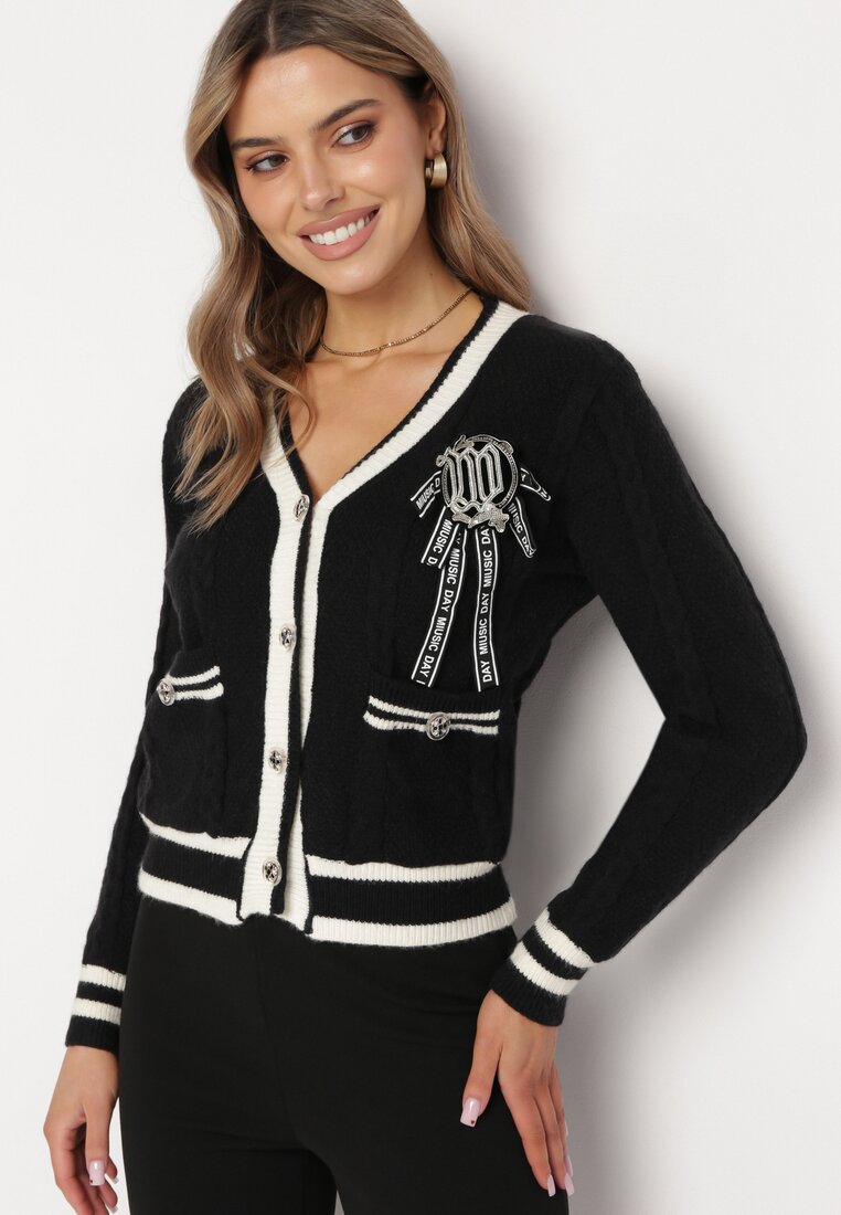 Cardigan Negru