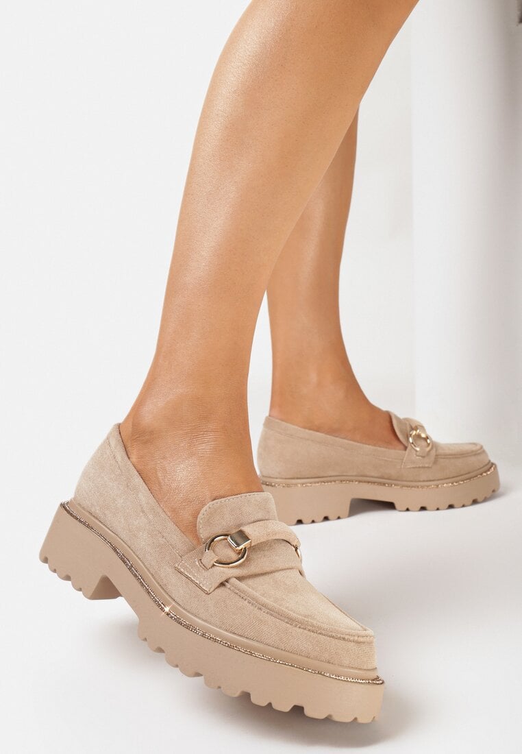 Mocasini Bej