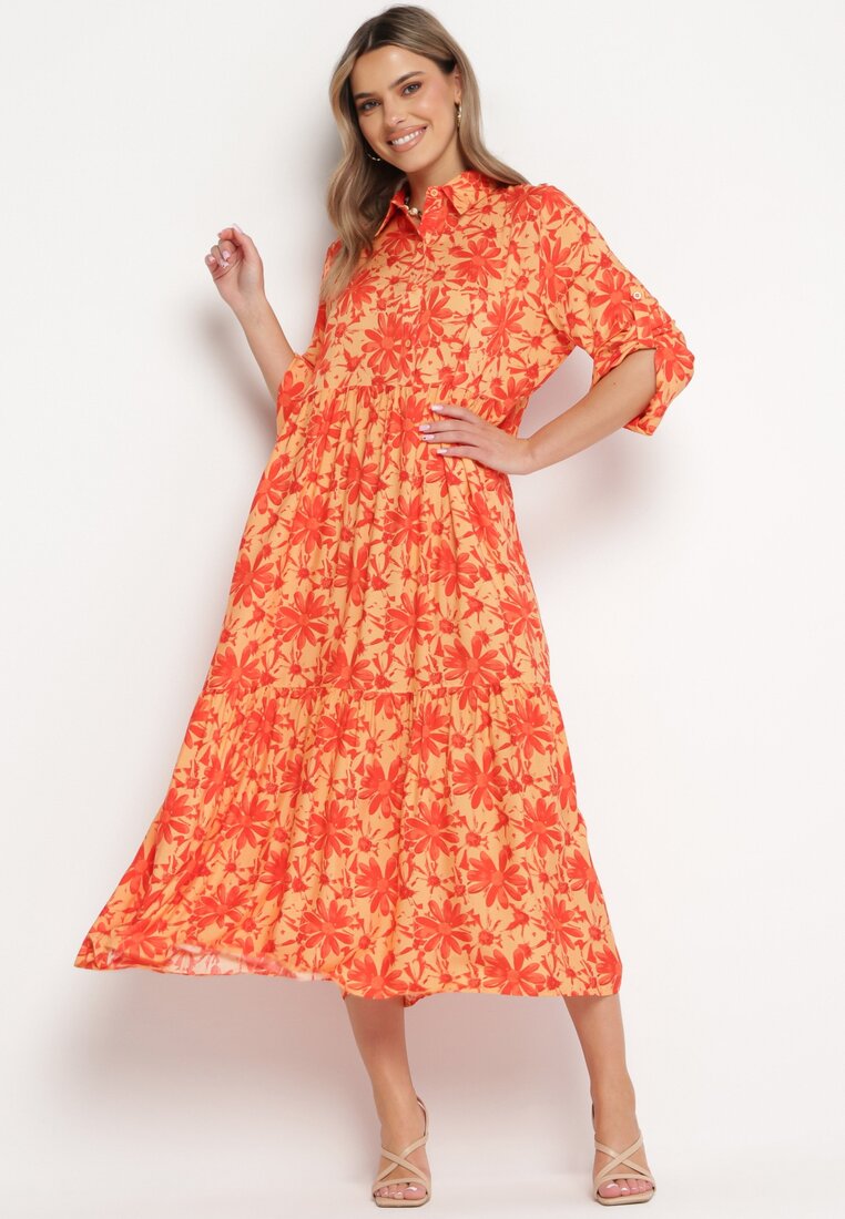 Rochie Portocalie