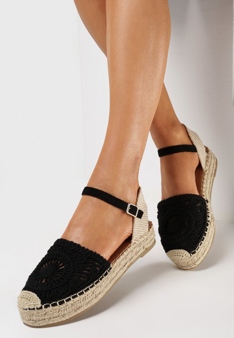 Espadrile Negre