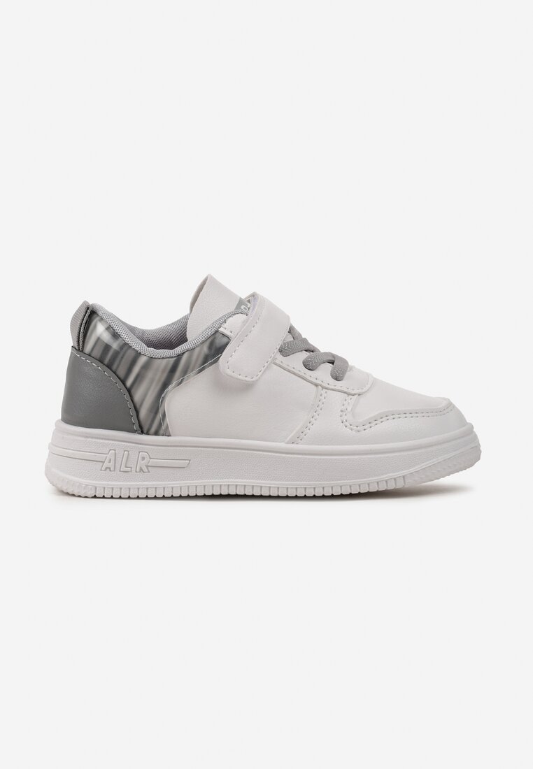 Pantofi sport Alb cu gri
