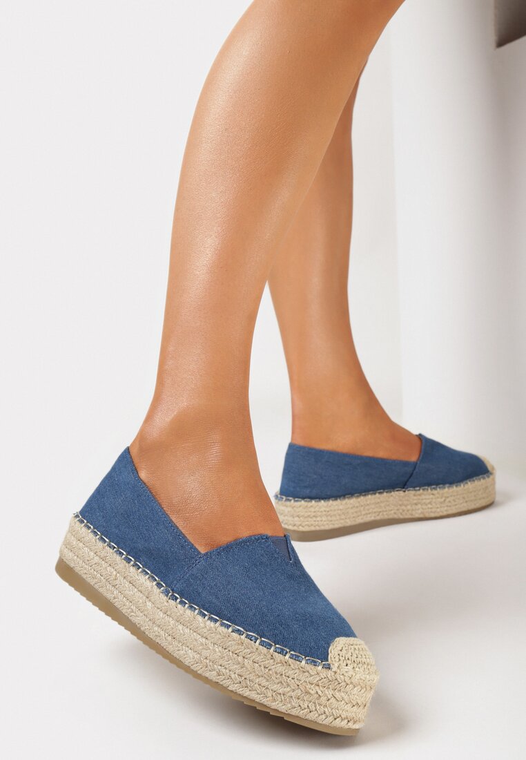 Espadrile Albastre