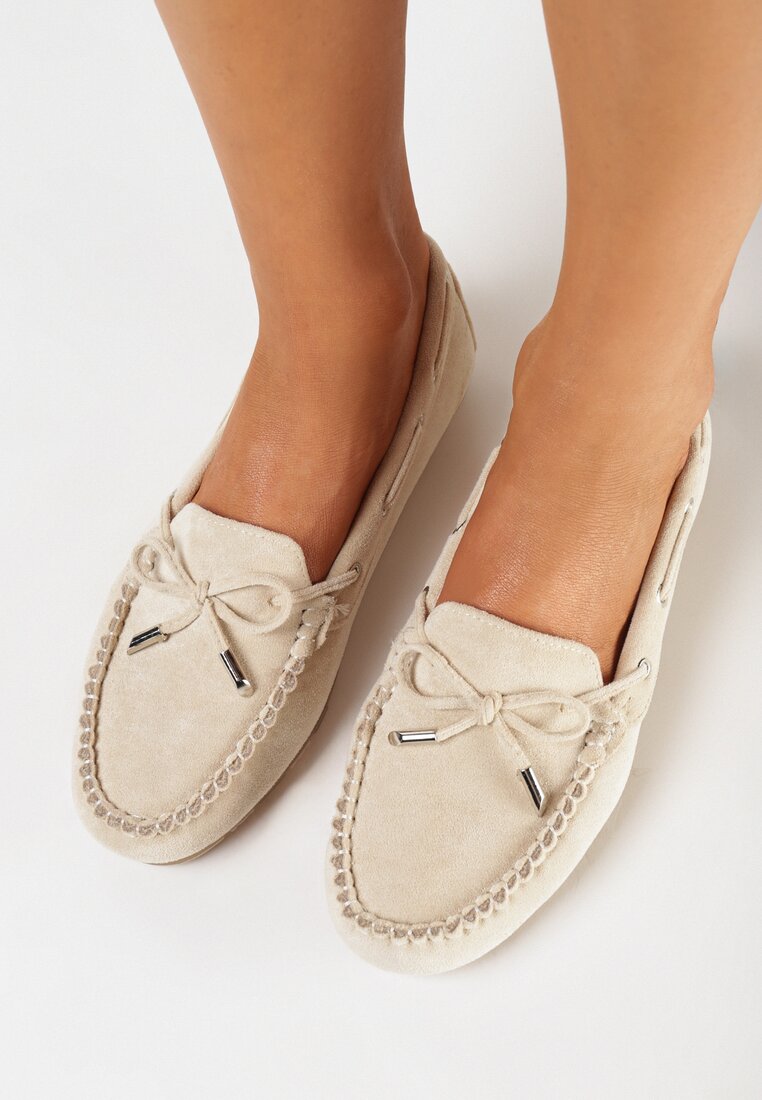 Mocasini Bej