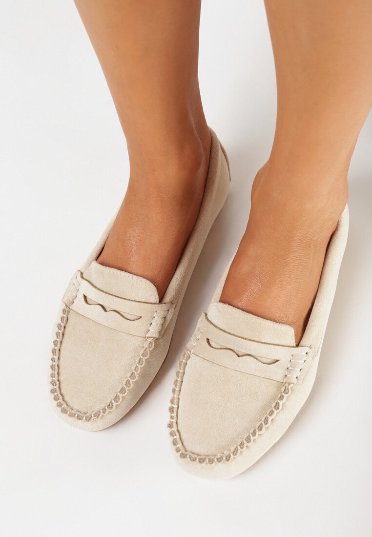Mocasini Bej