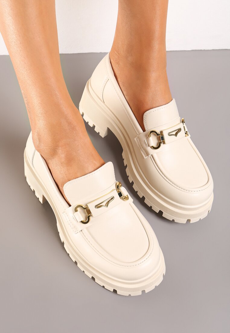 Mocasini Bej