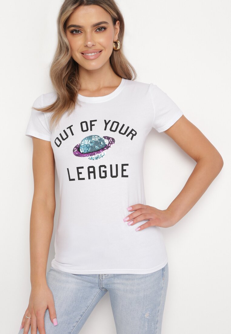 T-shirt Alb