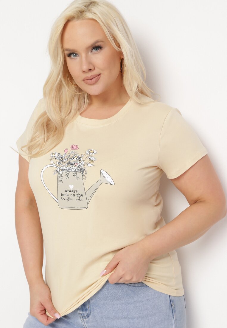T-shirt Bej