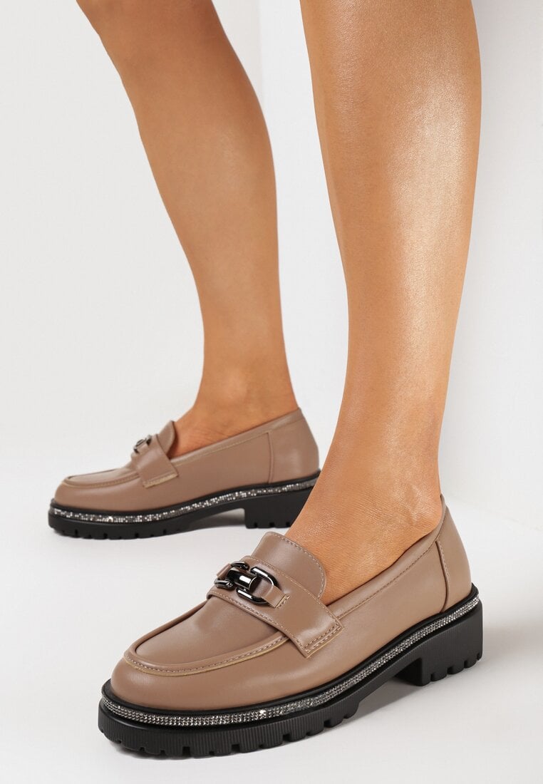Mocasini Bej