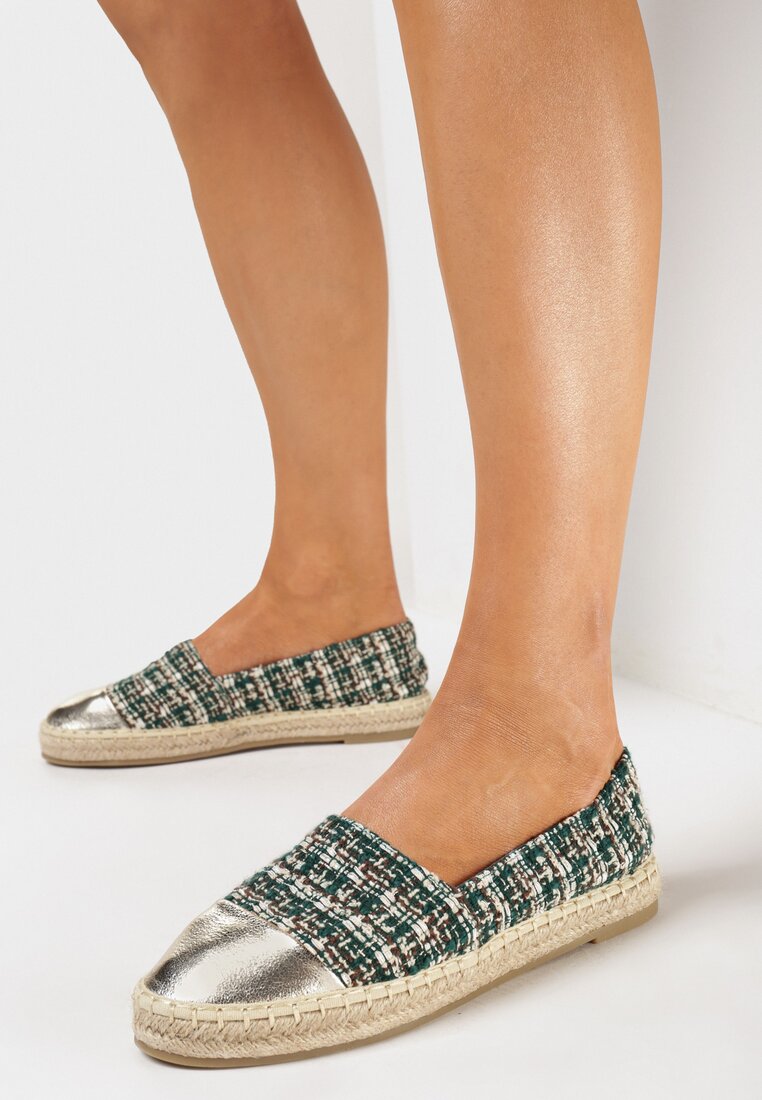 Espadrile Verzi