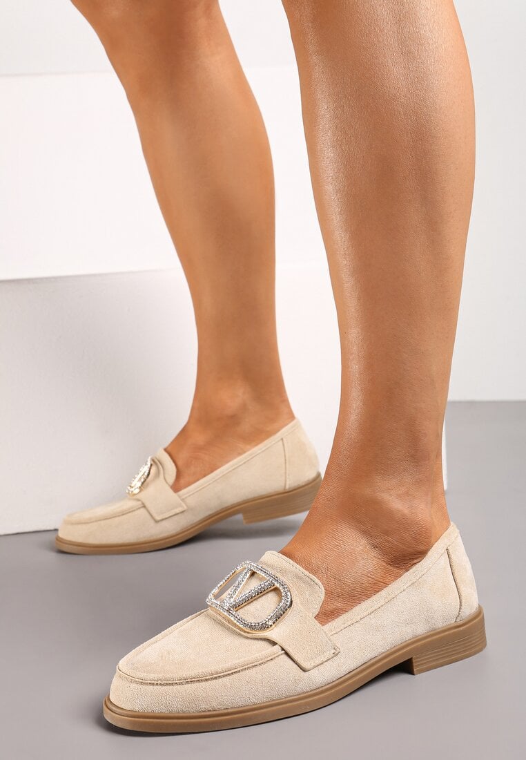 Mocasini Bej