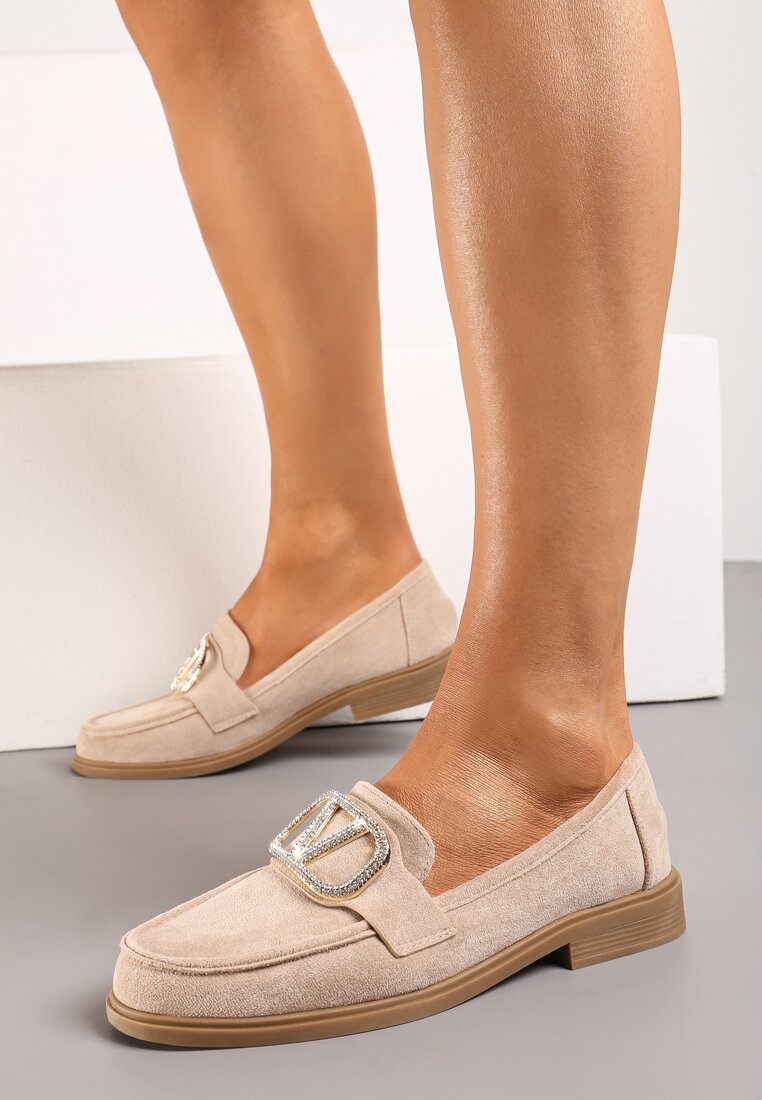 Mocasini Bej