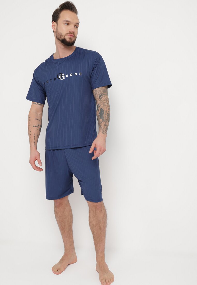 Pijama Bleumarin