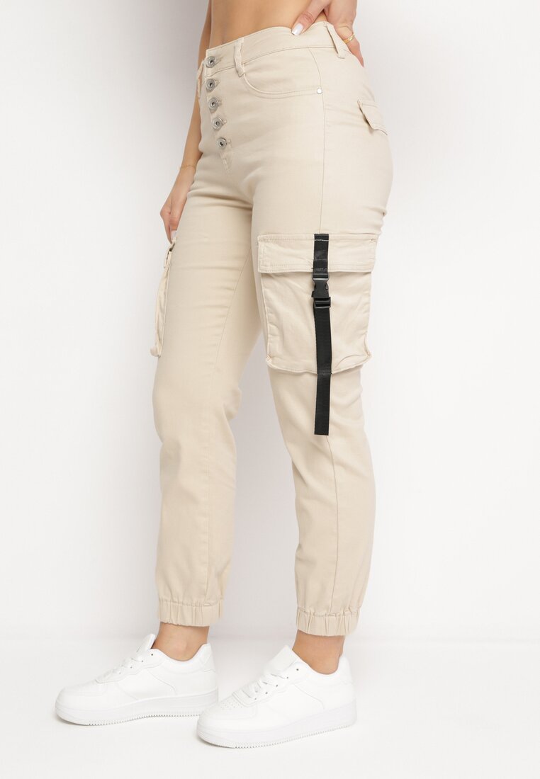 Pantaloni Bej deschis