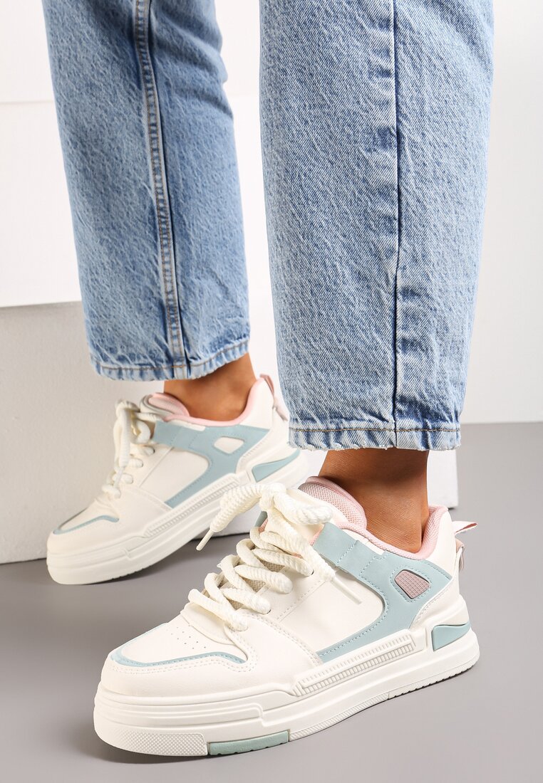 Sneakers Roz cu albastru
