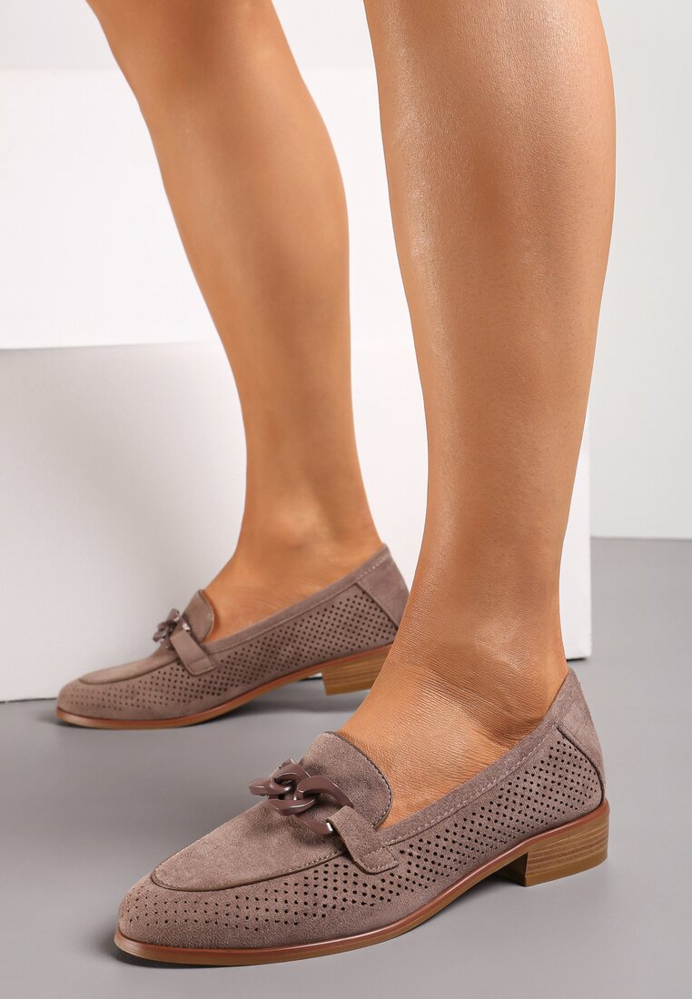 Mocasini Bej