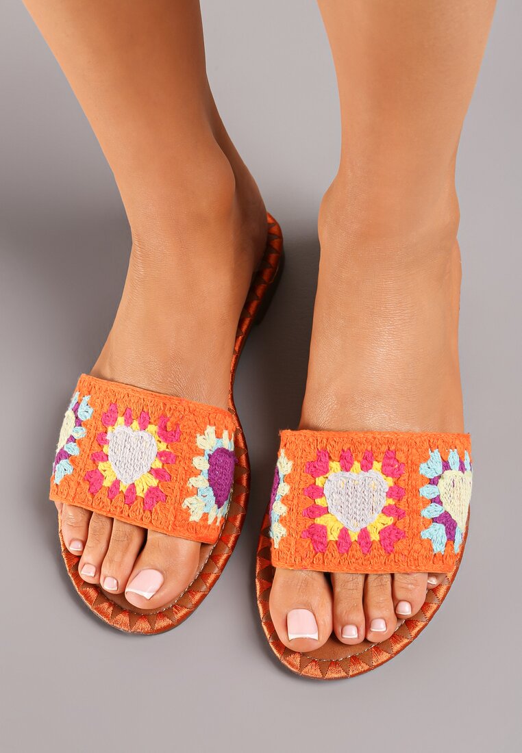 Papuci Portocalii