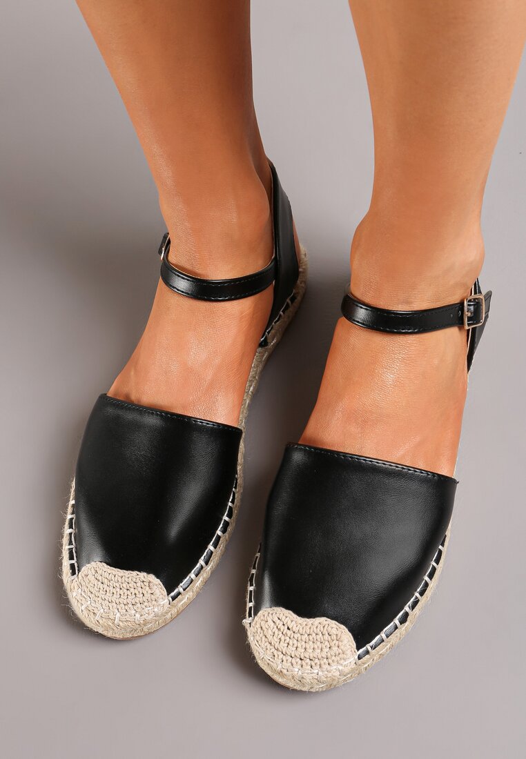 Espadrile Negre