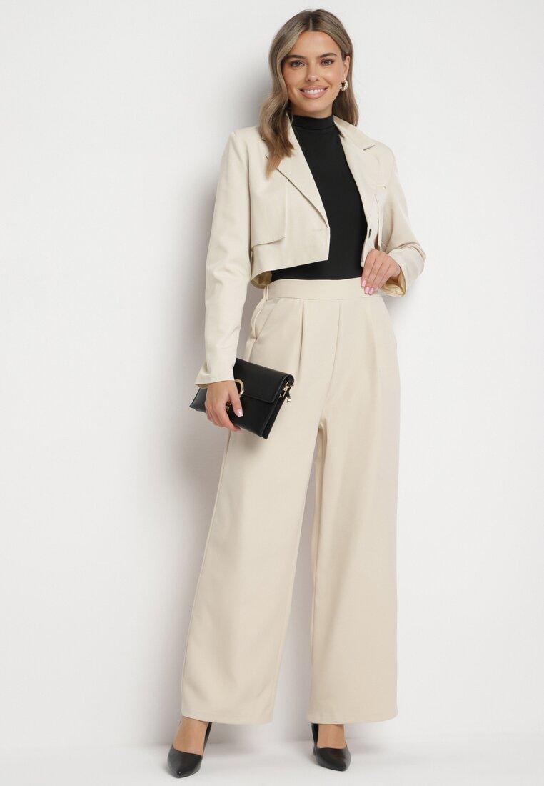 Pantaloni Bej deschis