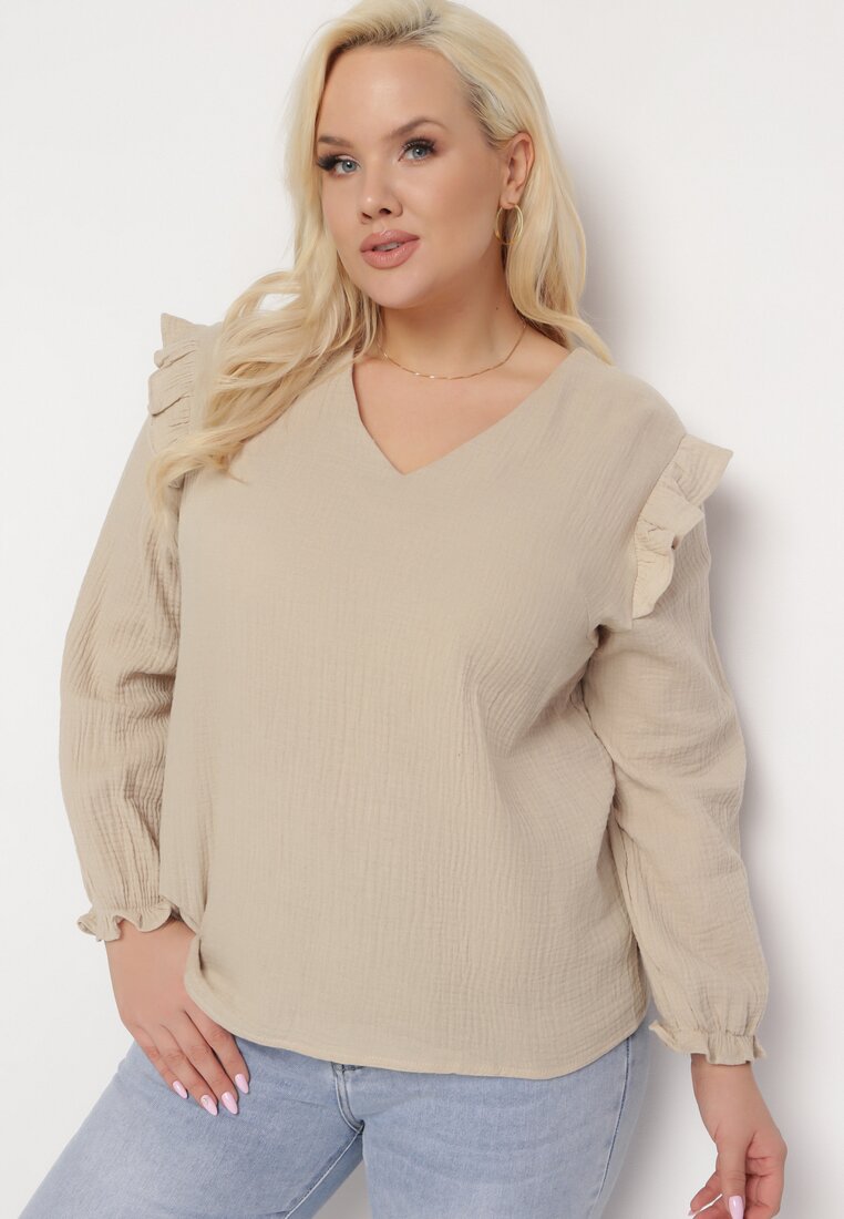 Bluză Bej