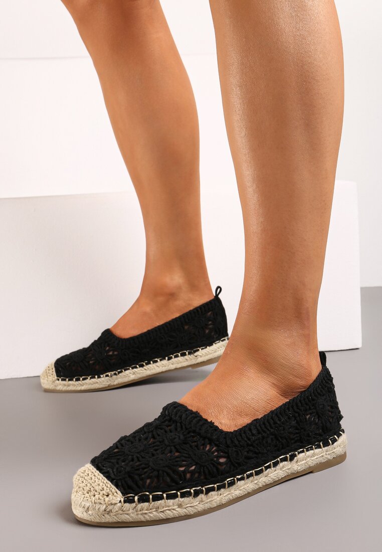 Espadrile Negre