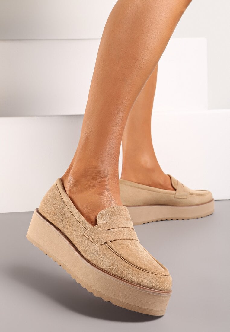 Pantofi casual Bej