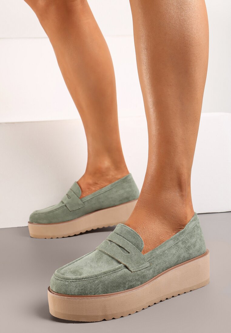 Pantofi casual Verzi