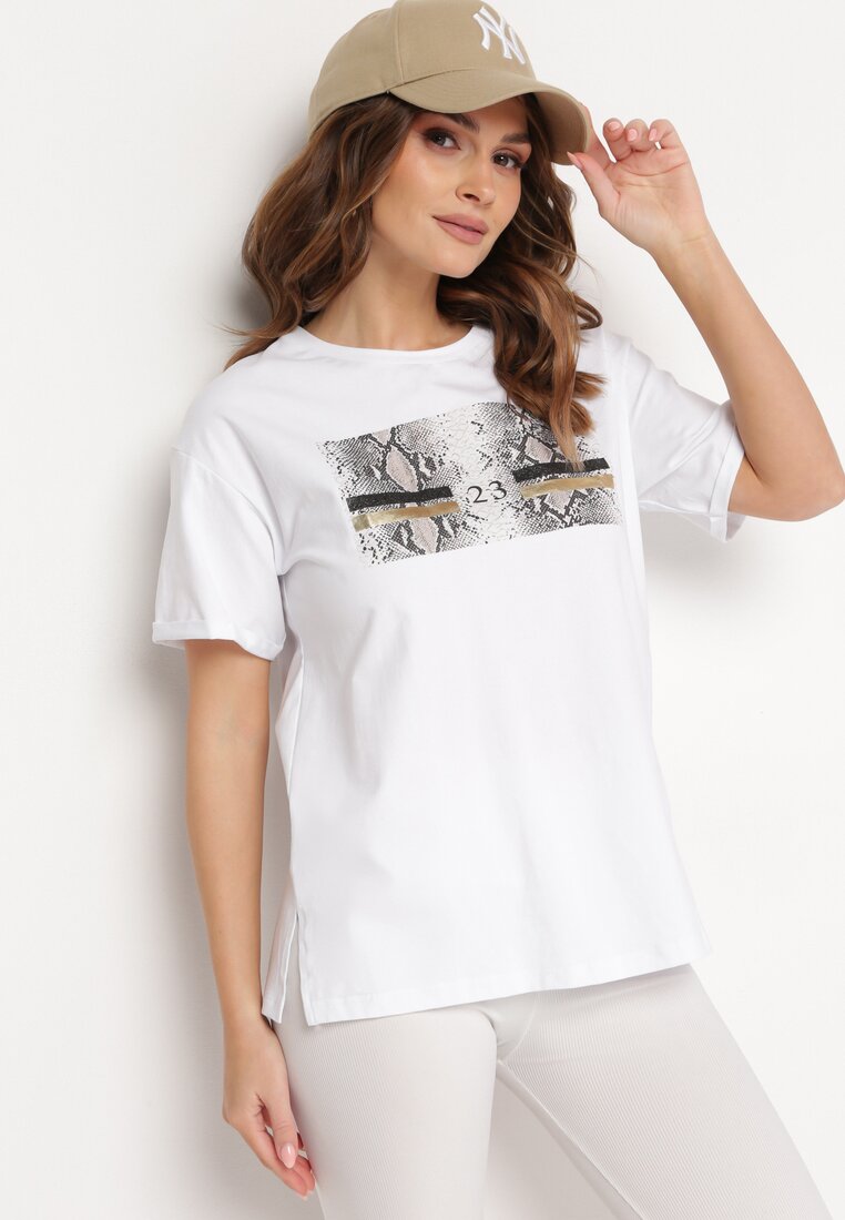 T-shirt Alb