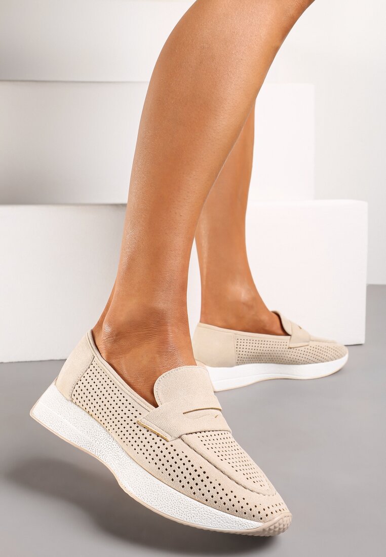 Pantofi casual Bej