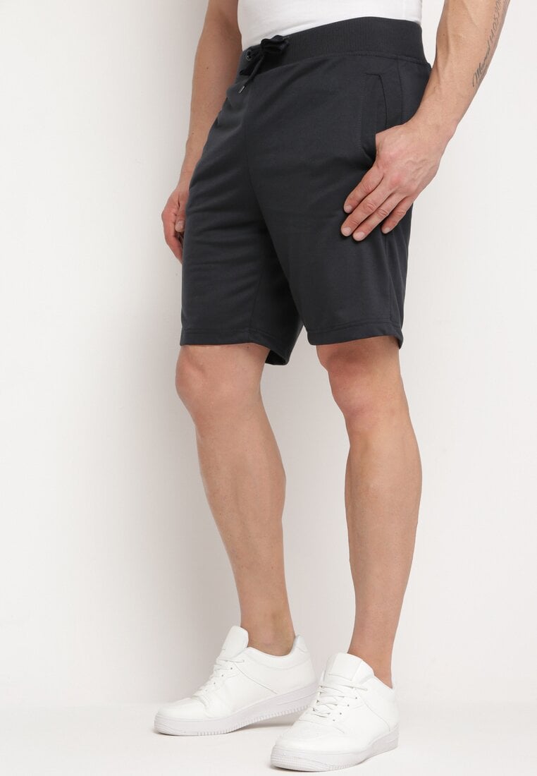 Pantaloni scurți Bleumarin