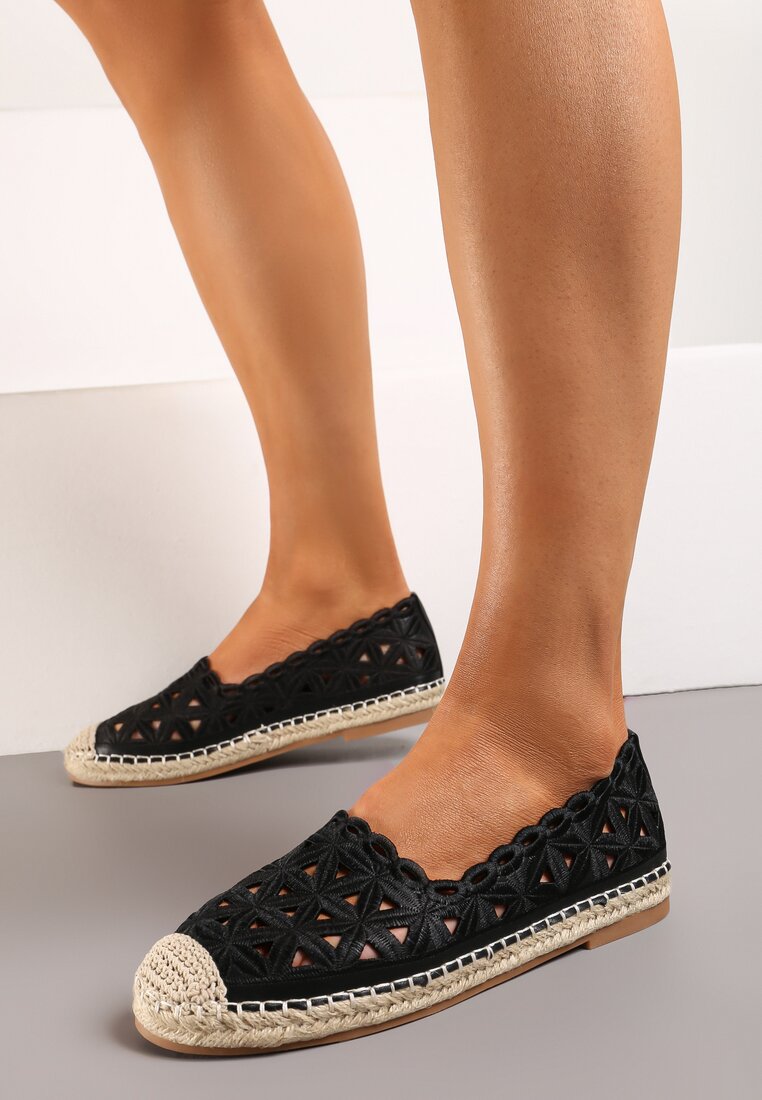 Espadrile Negre