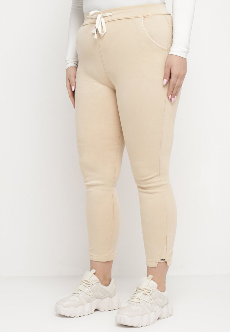 Pantaloni Bej deschis