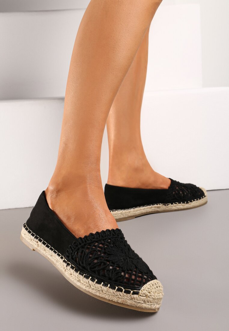 Espadrile Negre
