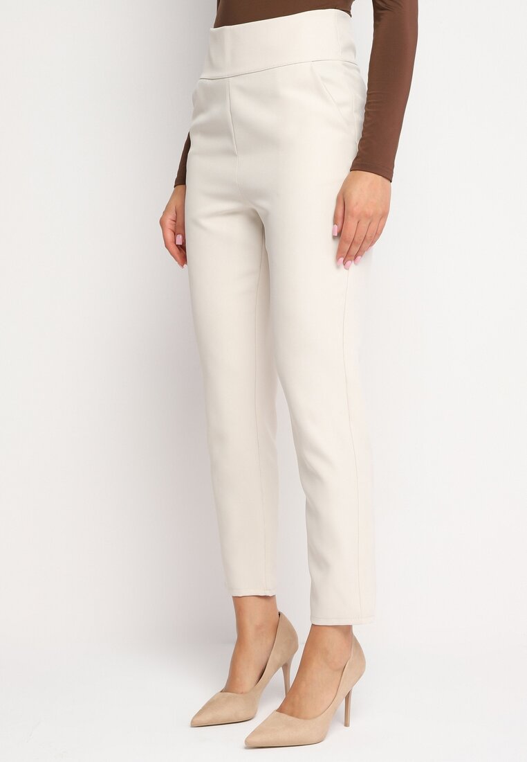 Pantaloni Bej deschis