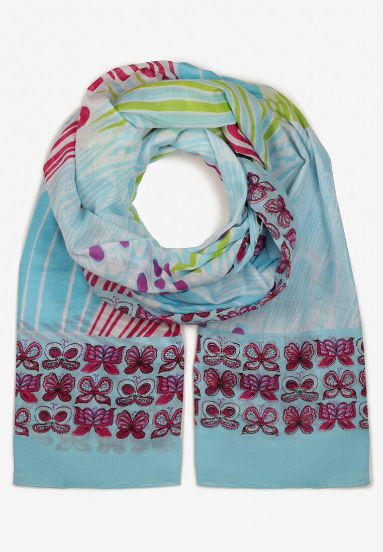 Fular Albastru deschis