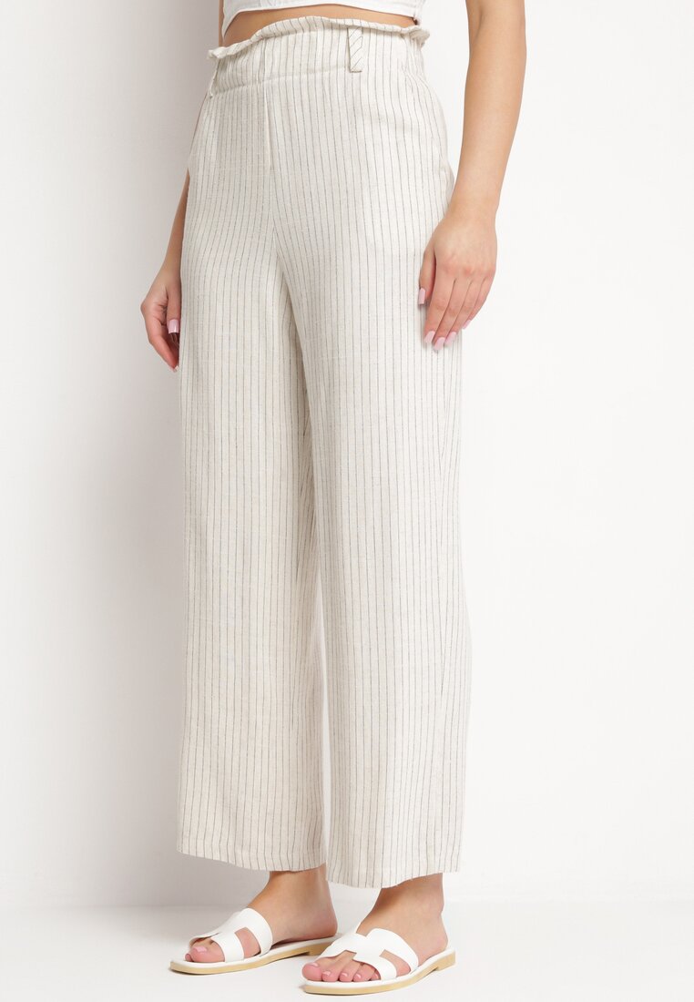 Pantaloni Bej deschis