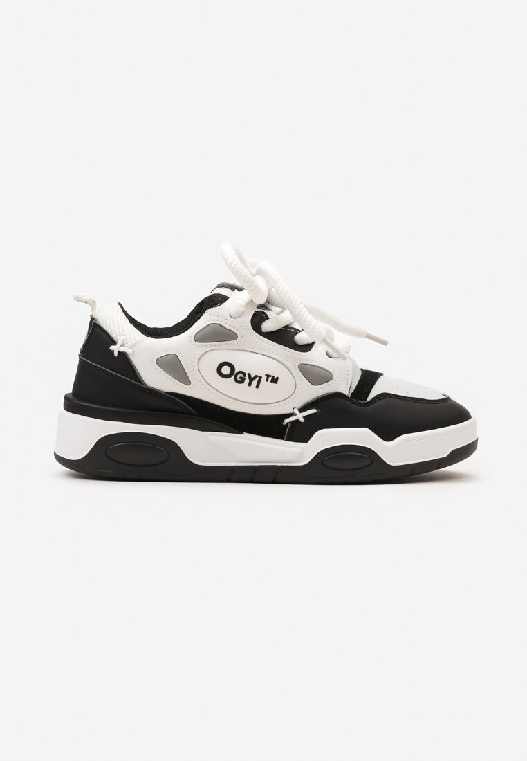 Pantofi sport Alb cu negru